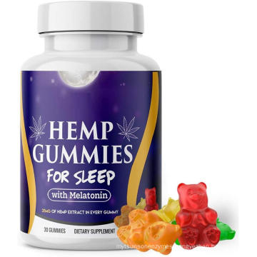 Melatonin Gummy Candy Hemp Oil Gummies for better sleep